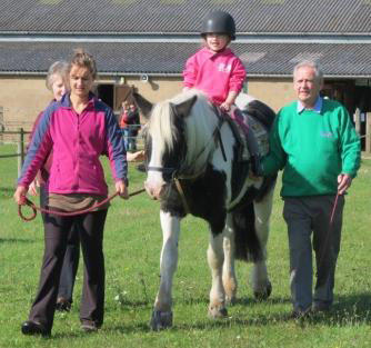 Riding therapy for disabled